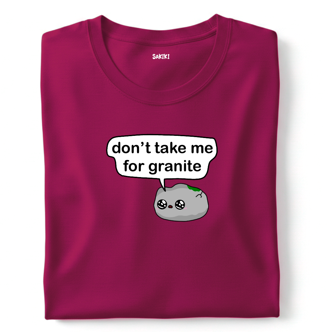 Don't Take Me for Granite T-Shirt